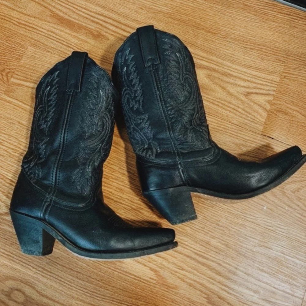 Masterson black western boot, 7.5 M, RB3431